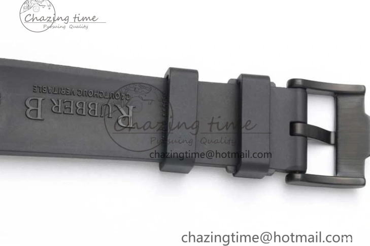 Black Black Rubber Strap on A7750 Best Daytona Ceramic Pusher Black 5GF Edition Dial Gray 0825